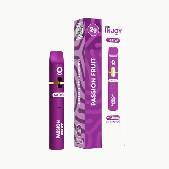 Cure Injoy - Cure Injoy 2G Passion Fruit - AIO (SATIVA) - 1