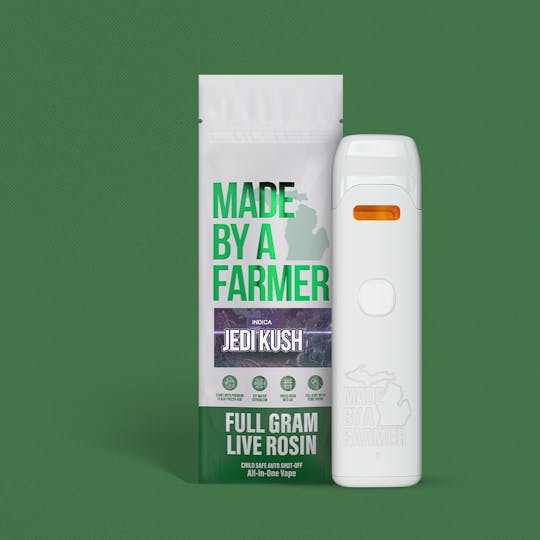 Made By A Farmer - 1G Live Rosin Vape - Jedi Kush - 1