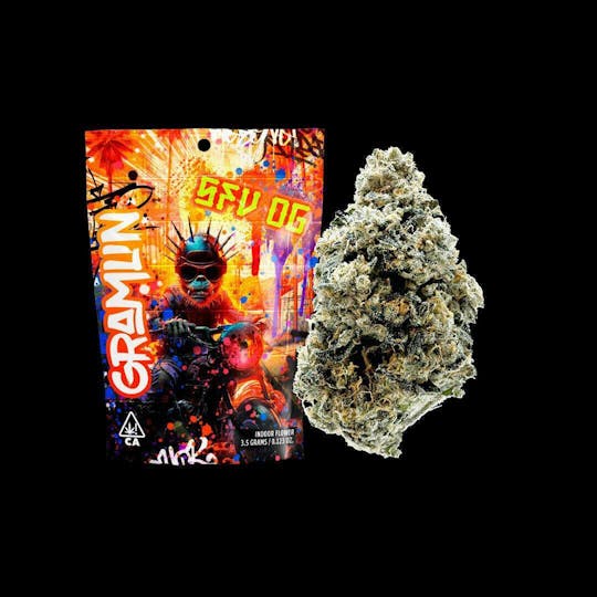 Gramlin - SFV OG 3.5g Flower - 1