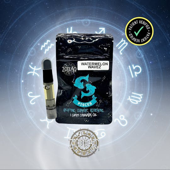 710Trading - Zodiaq - 1g Cart - Watermelon Wavez - 1