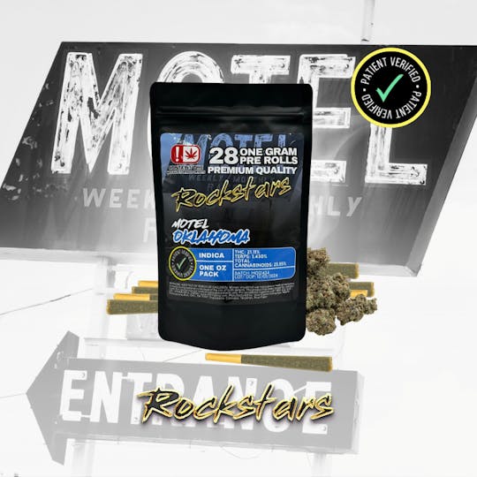 710Trading - Rockstars - 28g Pre Roll Pack - Motel Oklahoma - 1