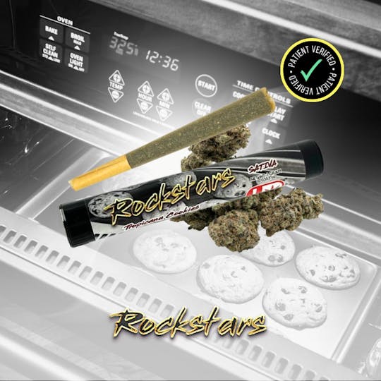 710Trading - Rockstars - 1g Pre Roll - Tropicana Cookies - 1