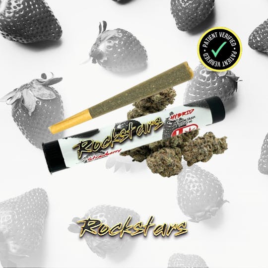 710Trading - Rockstars - 1g Pre Roll - Strawberry - 1