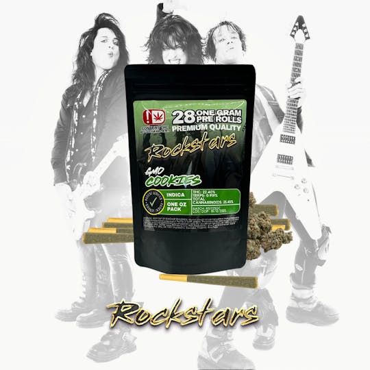 710Trading - Rockstars - 1g Pre Roll - GMO Cookies - 1