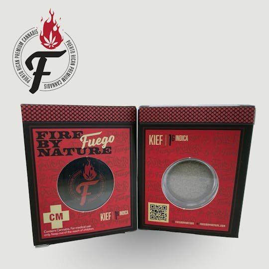 Fuego by Nature - Grease Monkey - Kief - Indica - Fuego - 1