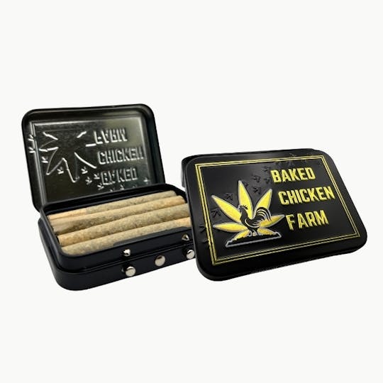 Baked Chicken Farm - BCF - Infused Pre Roll 4 Pack - Gelato 41 - 1