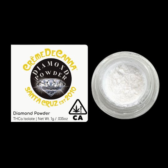 Crème De Canna - Creme De Canna - THCa Isolate - Diamond Powder - 1g - 4244 - 1