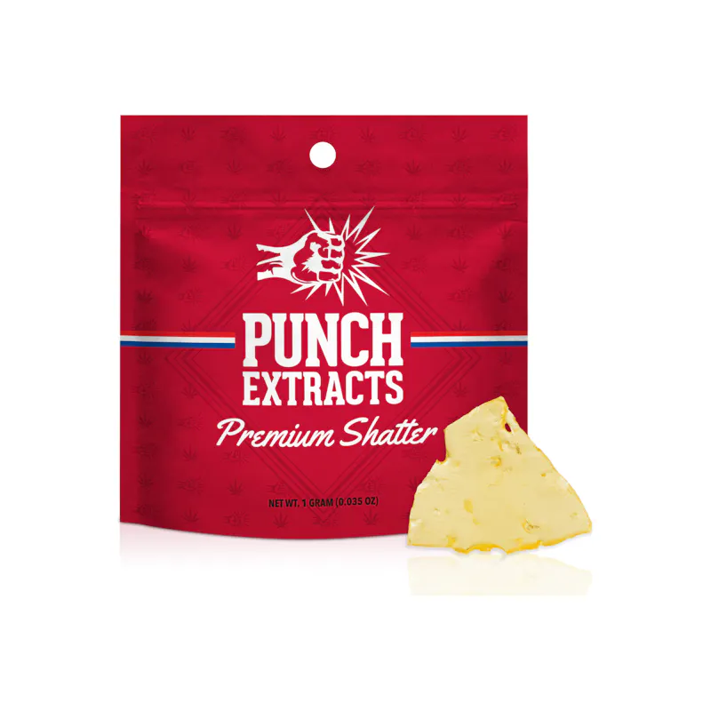 Punch Edibles Kushberry BHO Shatter (1g) concentrate