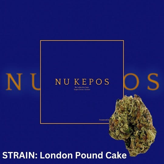 Nu Cannabis Brand - Kepos - London Pound Cake 14g - PREMIUM FLOWERS - 1