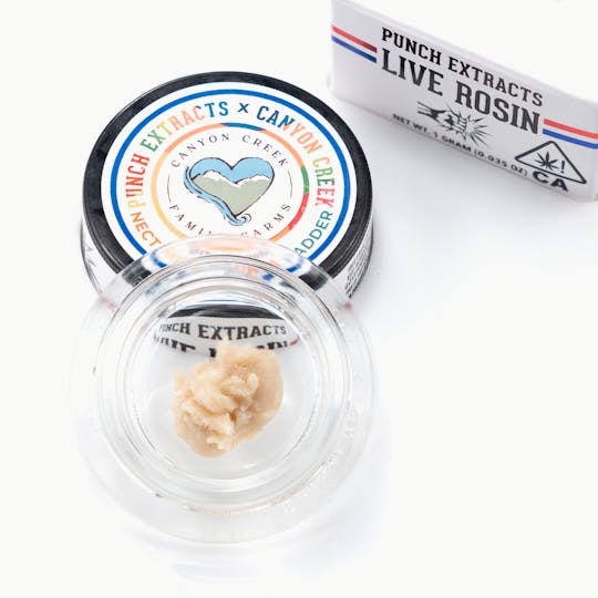 Punch Edibles & Extracts - Nectarine Papaya Tier 4 Live Rosin Cold Cure Badder (1g) - 1