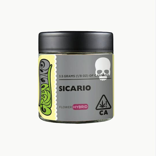 Greenline - Sicario - 1/8 oz - Indoor - Hybrid - 3.5g - 1