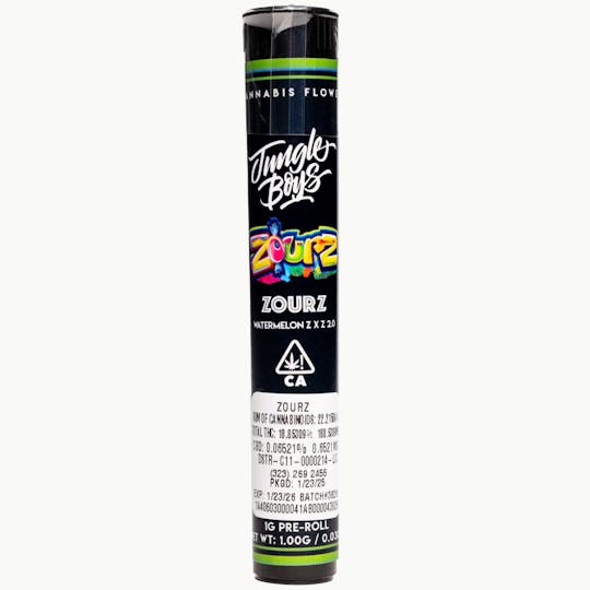 Jungle Boys - Jungle Boys | Zourz - 1g Pre Roll - 1