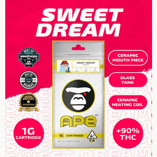 APE Premium Cannabis Corp - SWEET DREAM — Sauce Cart 1000 mg. - 1