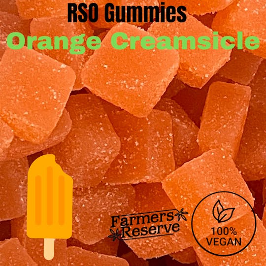 Farmers Reserve - RSO Gummies 1000MG Pack Orange Creamsicle - 1