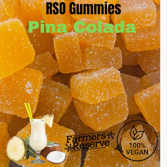 Farmers Reserve - RSO Gummies 2500MG Pack Pina Colada - 1