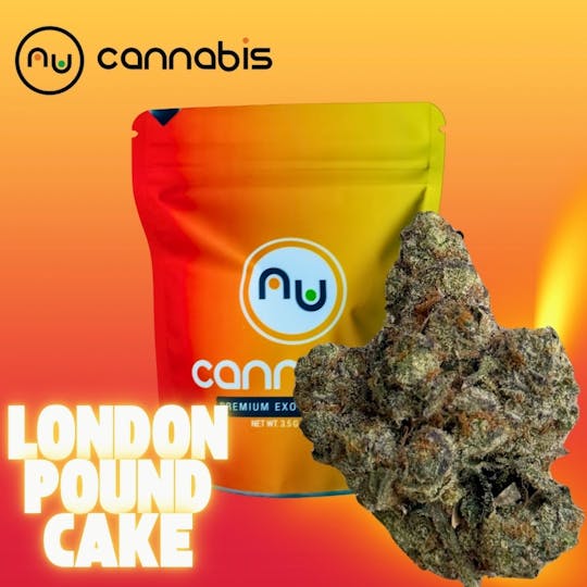 Nu Cannabis Brand - NuCannabis - London Pound Cake 3.5g - PREMIUM INDOOR FLOWERS - 1