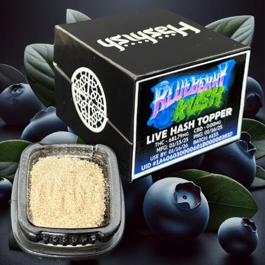 Hashish - Blueberry Kush Hash Topper - 1