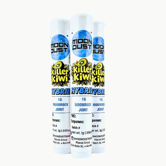 MOON DUST - 1G INFUSED PREROLL - KILLER KIWI - 1