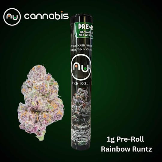 Nu Cannabis Brand - NuCannabis - Rainbow Runtz 1.2g - PRE ROLL - 1