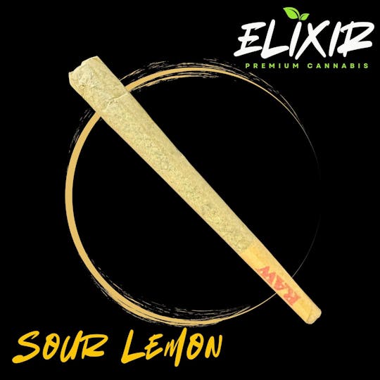 Elixir Extracts - Sour Lemon - King Size Pre Roll - 1
