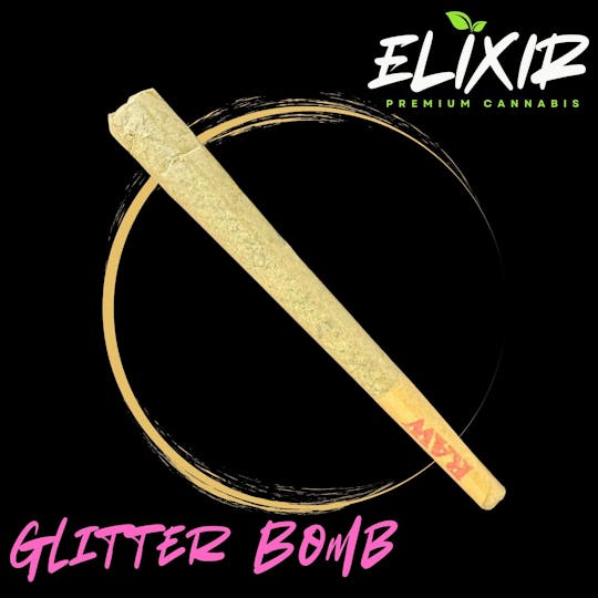 Elixir Extracts - Glitter Bomb - King Size Pre Roll - 1