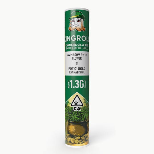 Kingroll - Kingroll 1.3g Single Rainbow Rntz x Pot O' Gold St. Patty's LTO Indica - 1