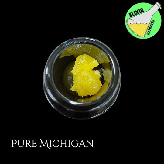 Elixir Extracts - Pure Michigan Cured Resin (1G) - 1