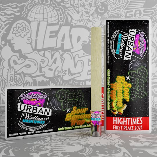 HeadSpace Alchemy - Hash Holes - Black Garlic x Sour Banana Trop - 1