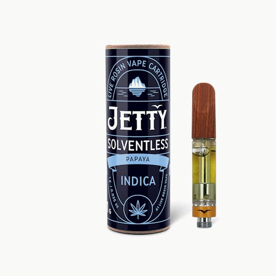 Jetty Extracts - Papaya Solventless Vape Cartridge - 1
