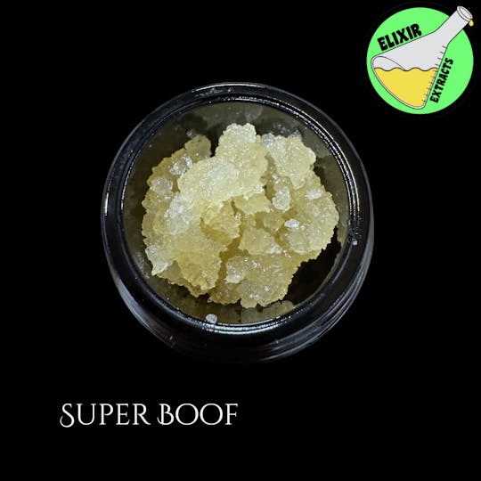 Elixir Extracts - Super Boof Cured Resin Baller Jar (3.5G) - 1