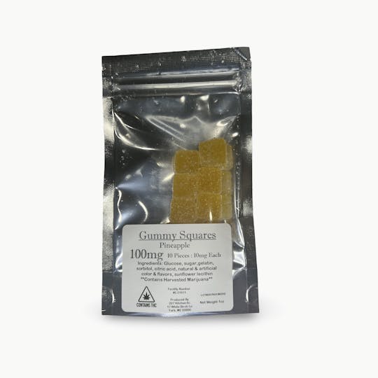 Indico - 100mg Pineapple Hash Rosin Gummies - 207 Kitchen - 1