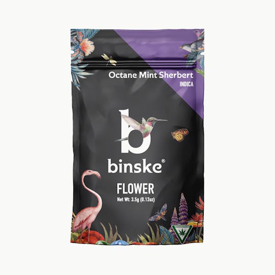 binske - Octane Mint Sherb 3.5g Flower Bag - 1