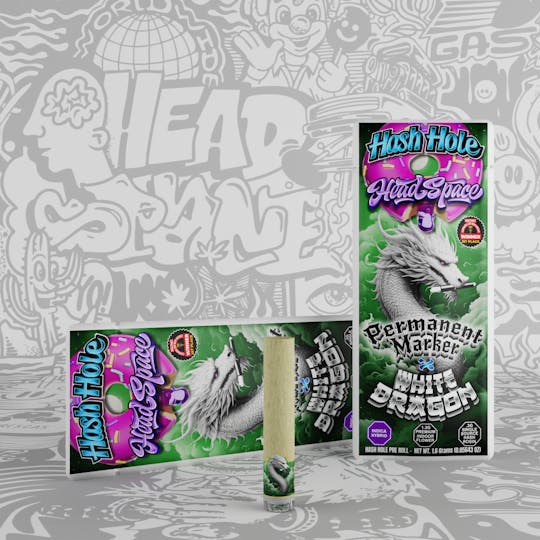 HeadSpace Alchemy - Hash Holes - Permanent Marker x White Dragon - 1
