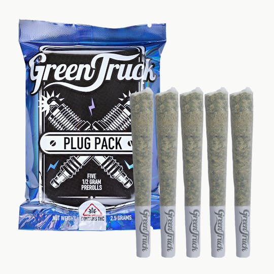 Green Truck - Pre-Rolls 5-Pack Minis: Mendo Butter - Green Truck - 1