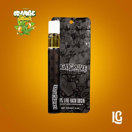Localgrove - Local Grove Live Hash Rosin Disposable | Orange Mints | 0.5G - 1