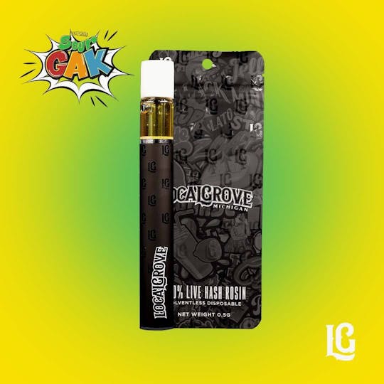 Localgrove - Local Grove Live Hash Rosin Disposable | Sour Gak | 0.5G - 1