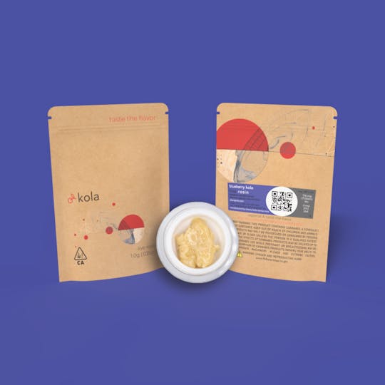 Cherry Kola Farms - BLUEBERRY KOLA LIVE ROSIN - 1
