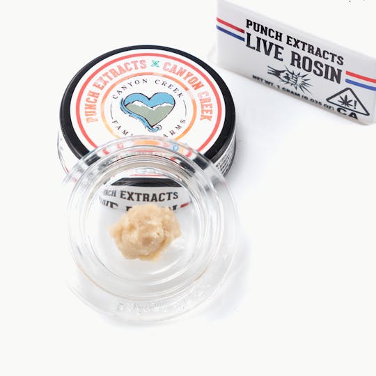 Punch Edibles & Extracts - Cranberry Gush Mints Tier 4 Live Rosin Cold Cure Badder (1g) - 1