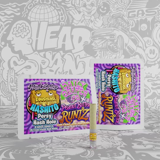 HeadSpace Alchemy - Hashito - Daily Grapes #9 x Peanut Butter Runtz - 1