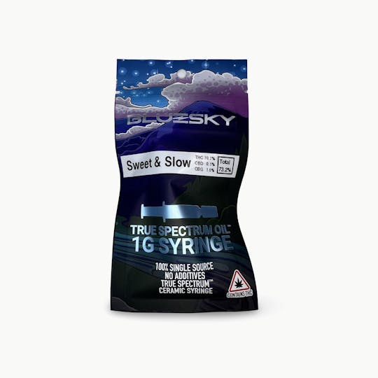 Indico - Sweet & Slow 1g TSO Syringe - Blue Sky - 1