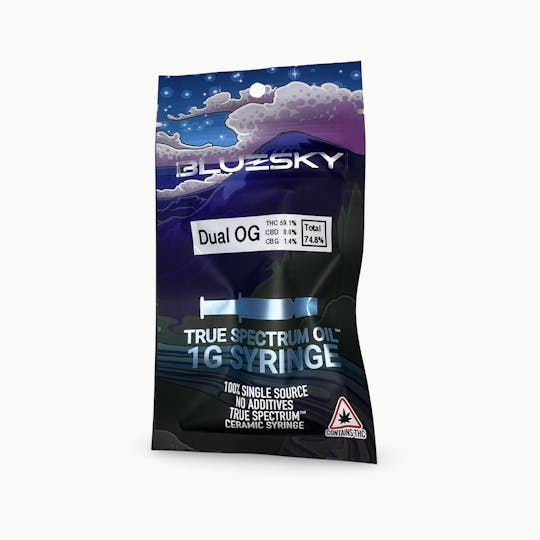 Indico - Dual OG 1g TSO Syringe - Blue Sky - 1