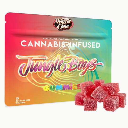Jungle Boys - Jungle Boys | Waffle Cone (Cherry) - 100mg Rosin Gummies - 1