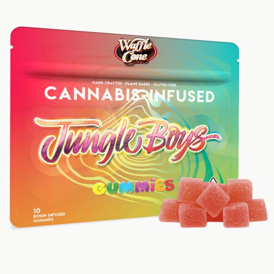 Jungle Boys - Jungle Boys | Waffle Cone (Watermelon) - 100mg Rosin Gummies - 1