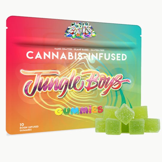 Jungle Boys - Jungle Boys | White Gummiez (Apple Kiwi) - 100mg Rosin Gummies - 1
