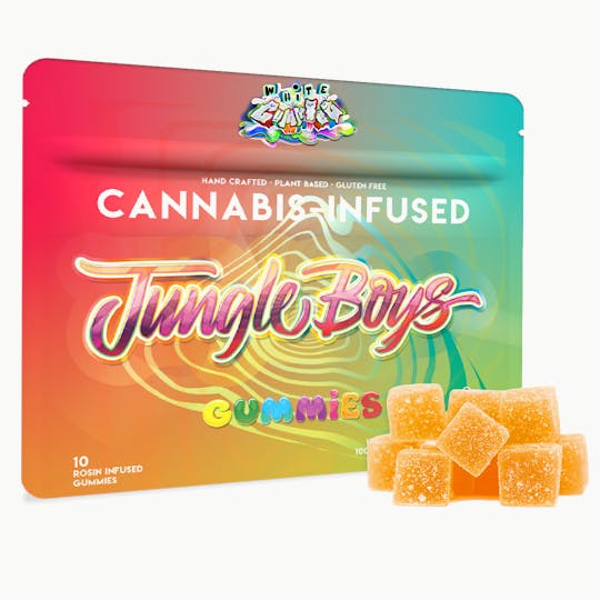 Jungle Boys - Jungle Boys | White Gummiez (Mango) - 100mg Rosin Gummies - 1