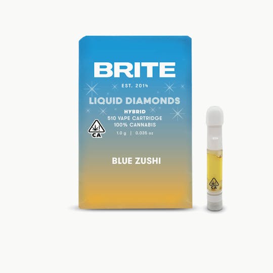 Brite Labs - BRITE Liquid Diamonds Cartridge (1g) - Hybrid - Blue Zushi - 1