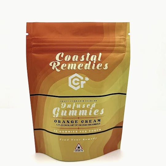 Coastal Remedies - 2000mg Orange Creamsicle Gummies | Coastal Remedies - 1