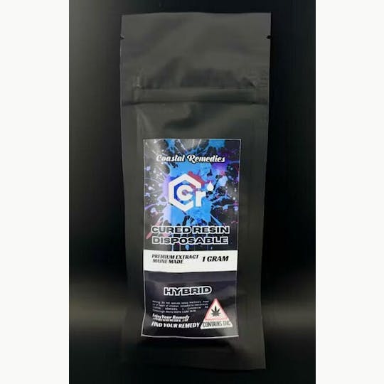 Coastal Remedies - Kept Secret | 1g Cured Resin Disposable | Coastal Remedies - 1