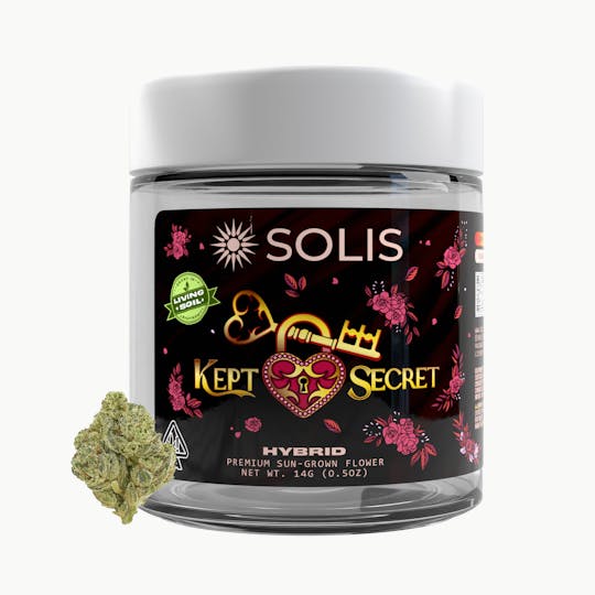 Solis - Kept Secret (Valentine's Day Edition) | Jarred Flower (14g) | Indica - 1
