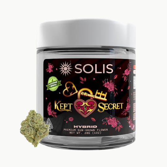 Solis - Kept Secret (Valentine's Day Edition) | Jarred Flower (28g) | Indica - 1